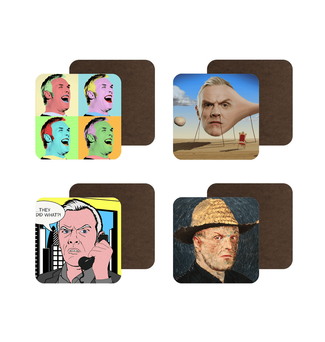 Series 1 - 4 Coasters (Pack of 4)