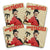 Multicoloured Series 14 Coasters Cirque Greg Davies (Pack of 4)