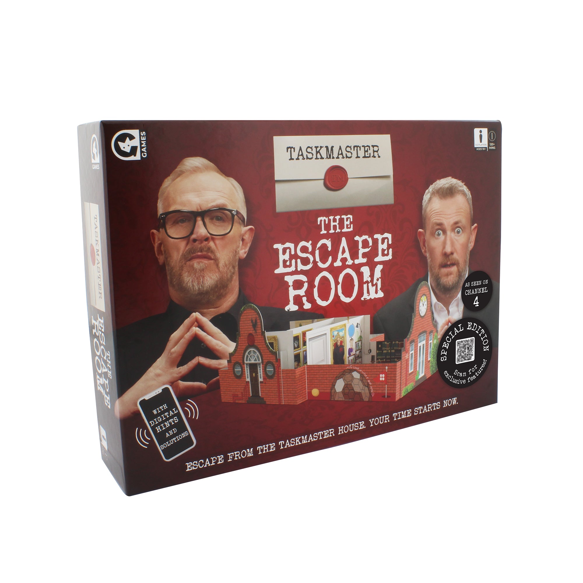 Uk Taskmaster Box Set Taskmaster The Escape Room - Special Edition - Taskmasterstore