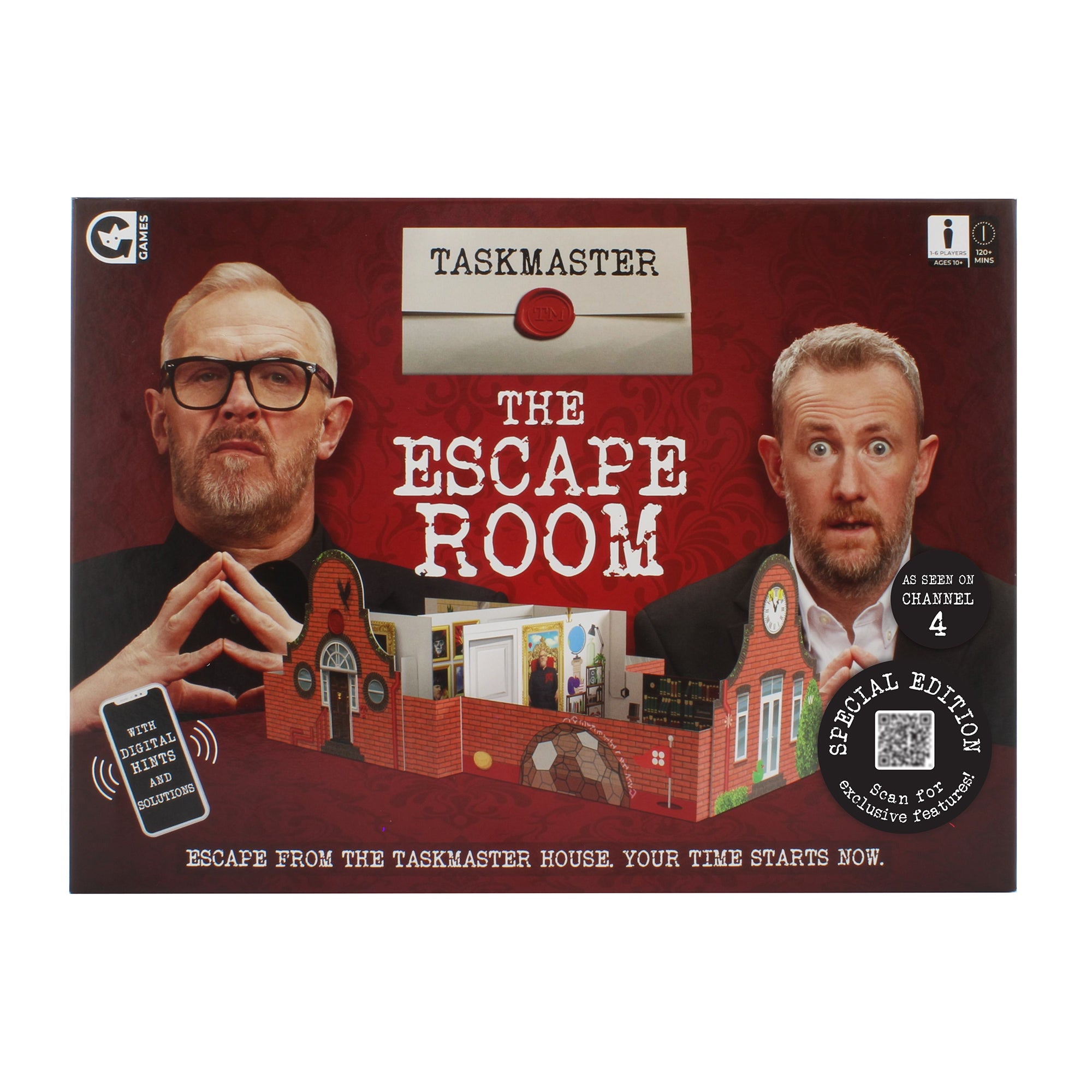 Uk Taskmaster Box Set Taskmaster The Escape Room - Special Edition - Taskmasterstore