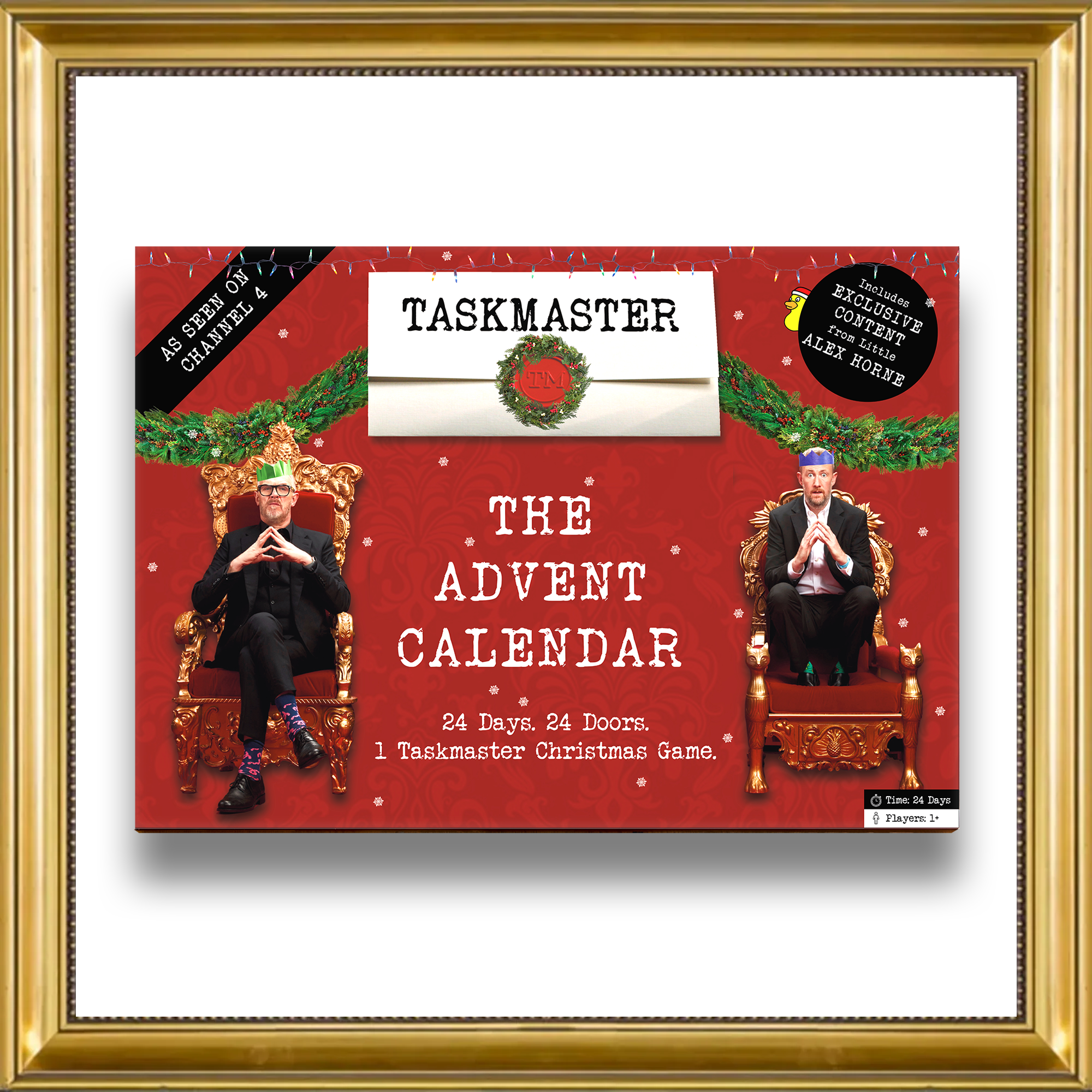The Official Taskmaster Advent Calendar Taskmasterstore