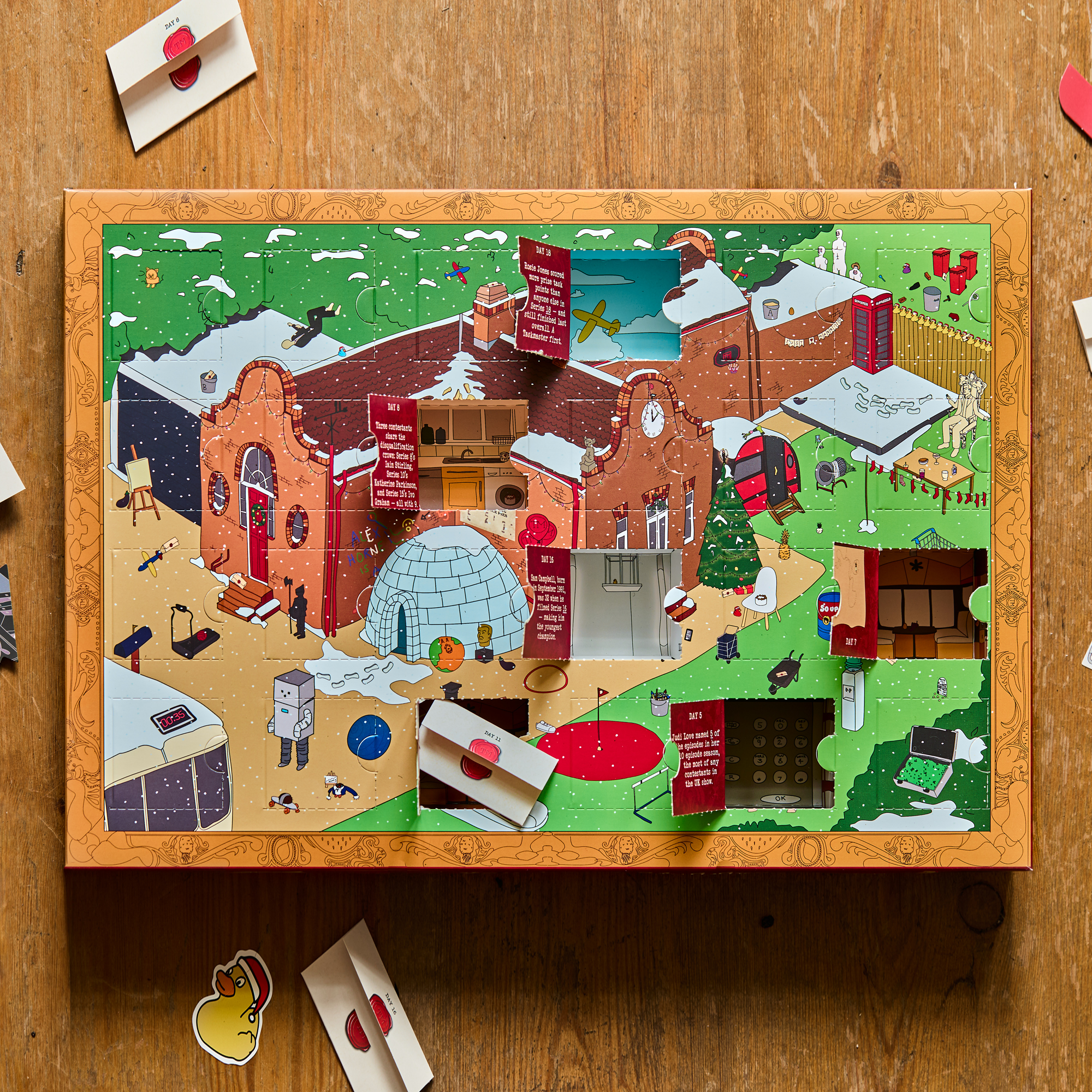 The Official Taskmaster Advent Calendar Taskmasterstore
