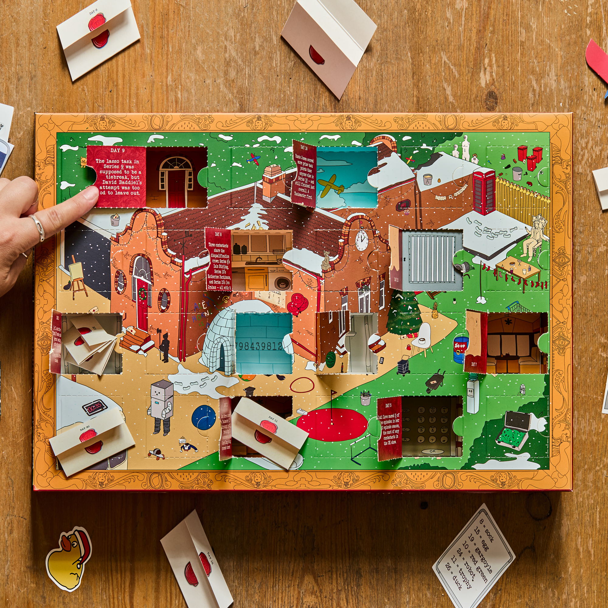 The Official Taskmaster Advent Calendar Taskmasterstore