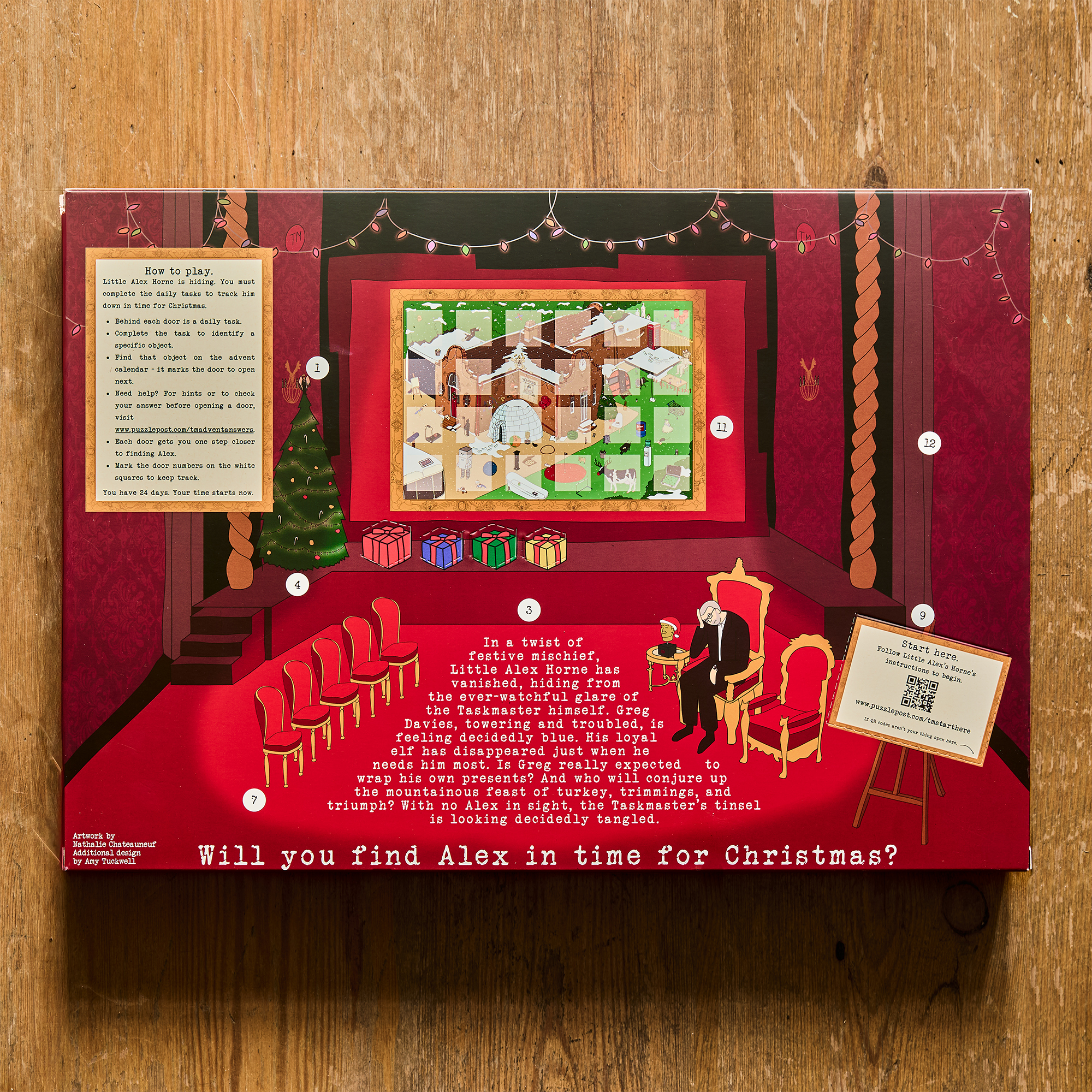 The Official Taskmaster Advent Calendar Taskmasterstore