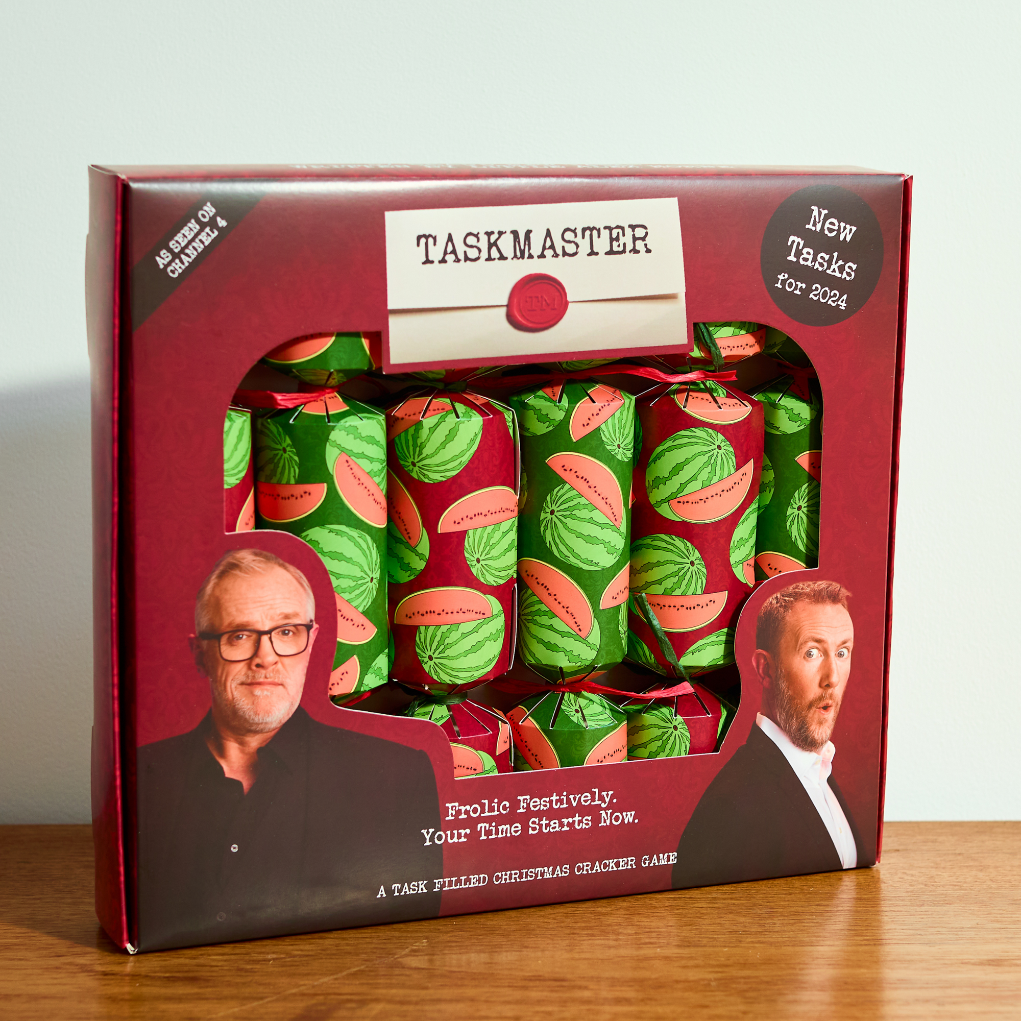 Taskmaster 2024 Christmas Crackers (Set of 6) - Brand New Taskmasterstore