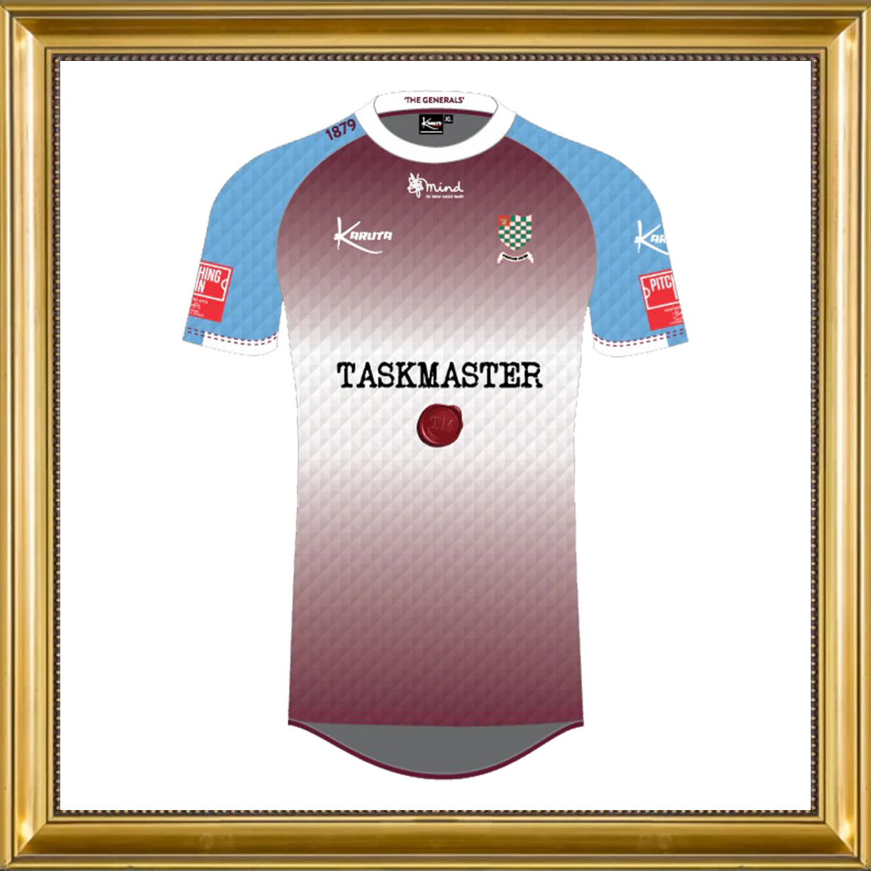 Chesham United Football Club Adult Home Shirt Taskmasterstore