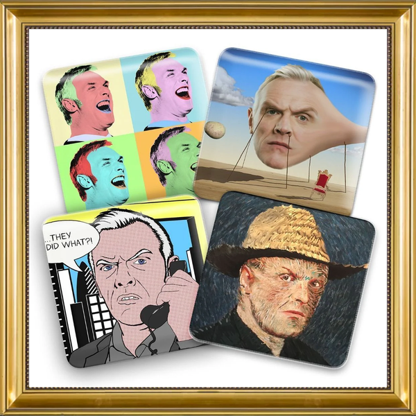 Series 1 - 4 Coasters (Pack of 4) - Taskmasterstore
