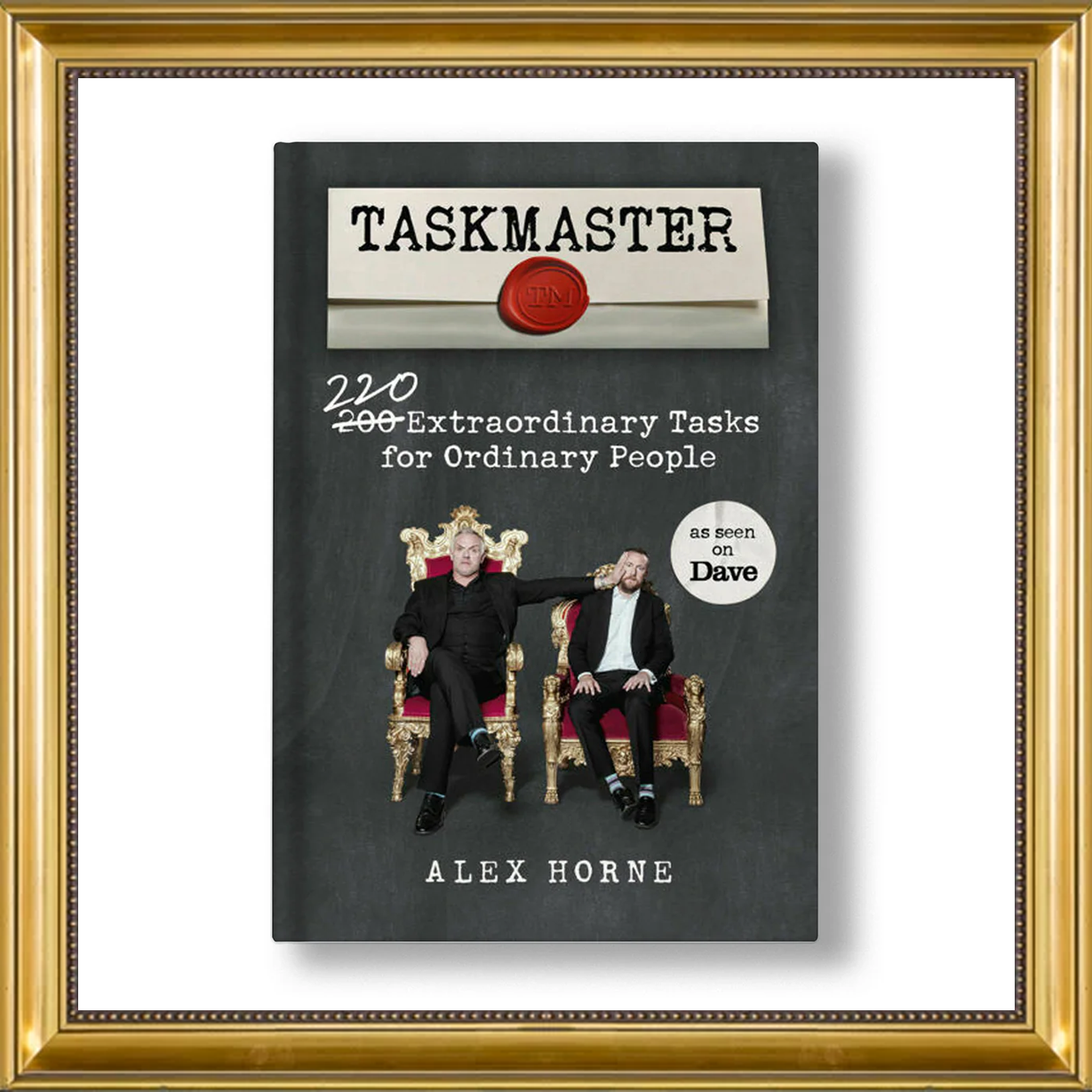 Taskmaster : 220 Extraordinary Tasks for Ordinary People Book Taskmasterstore