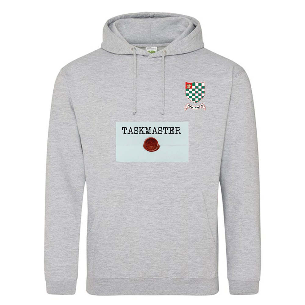 Chesham Utd Taskmaster Hoodie in Grey