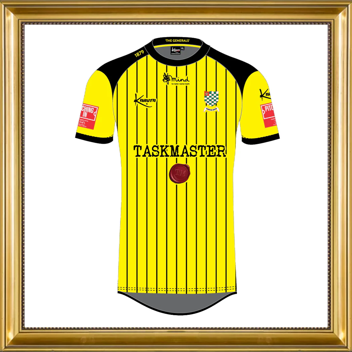 Chesham United Football Club Adult Away Shirt Taskmasterstore