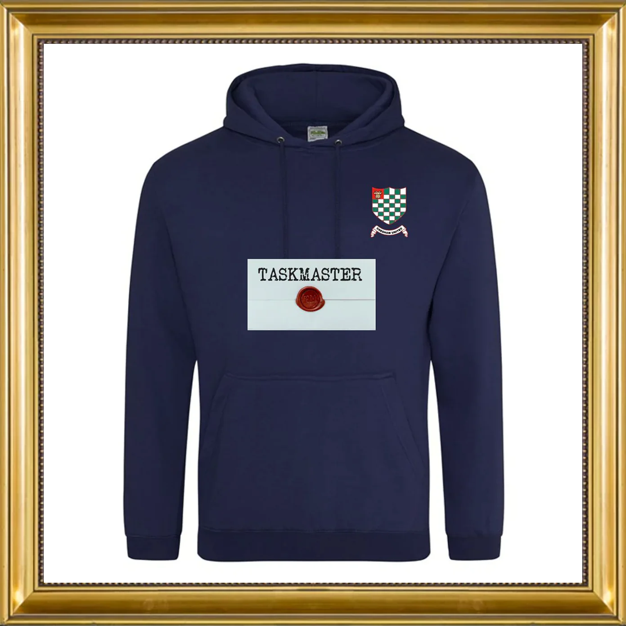 Chesham Utd Taskmaster Hoodie in Navy