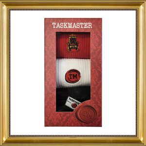 Taskmaster Three Sock Gift Box Taskmasterstore