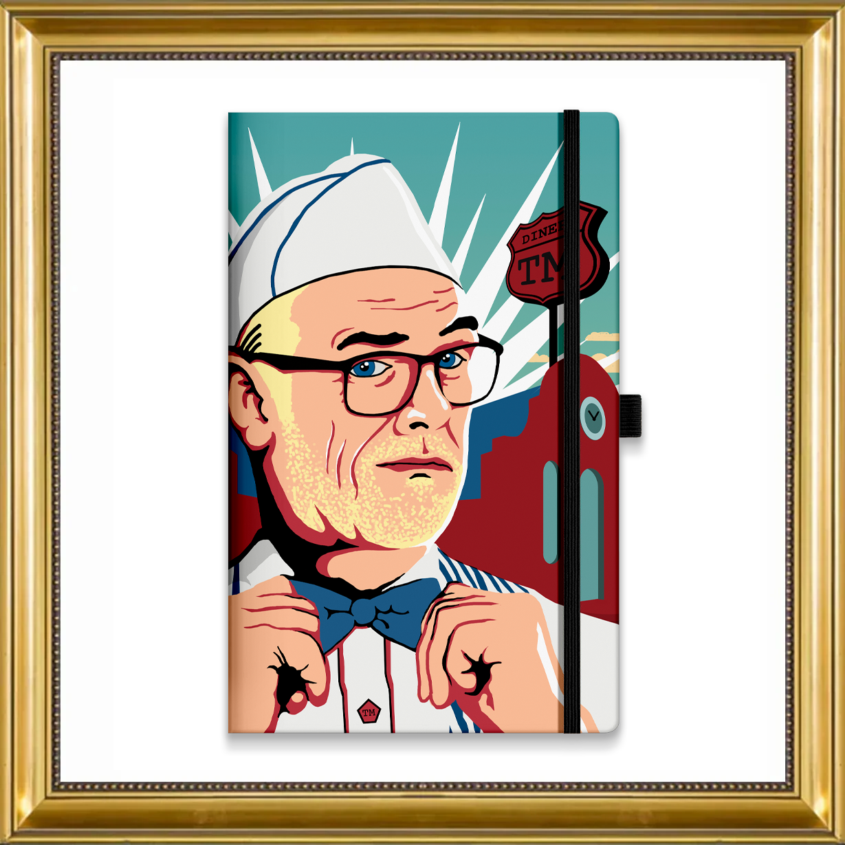 Series 21 Notebook American Diner Greg Davies