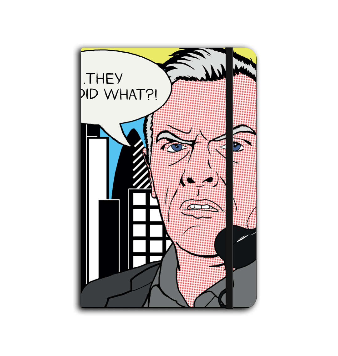 Series 3 Notebook Lichtenstein Greg Davies Taskmasterstore
