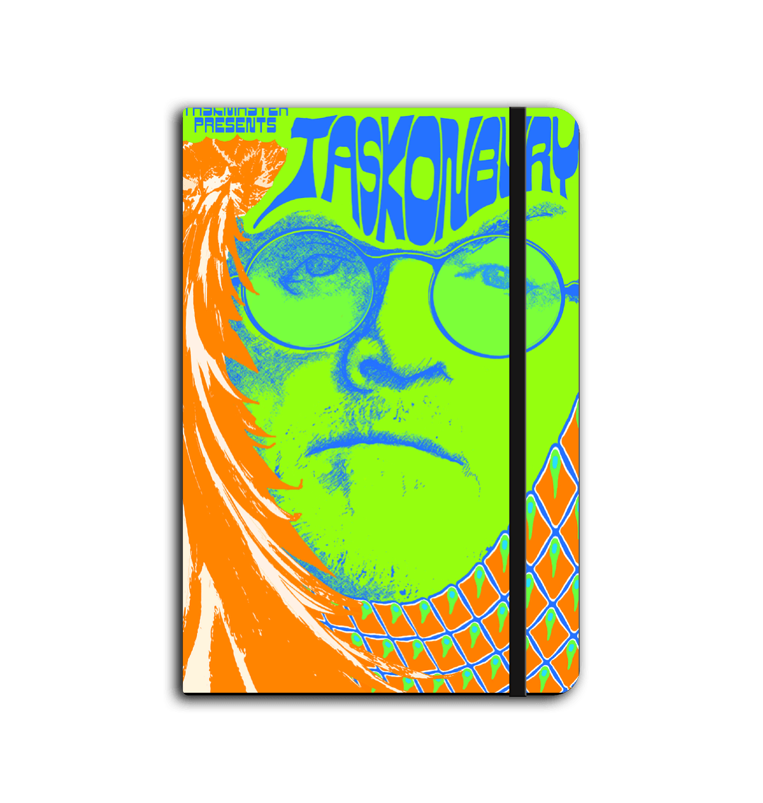 Series 15 Notebook Psychedelic Greg Davies Taskmasterstore