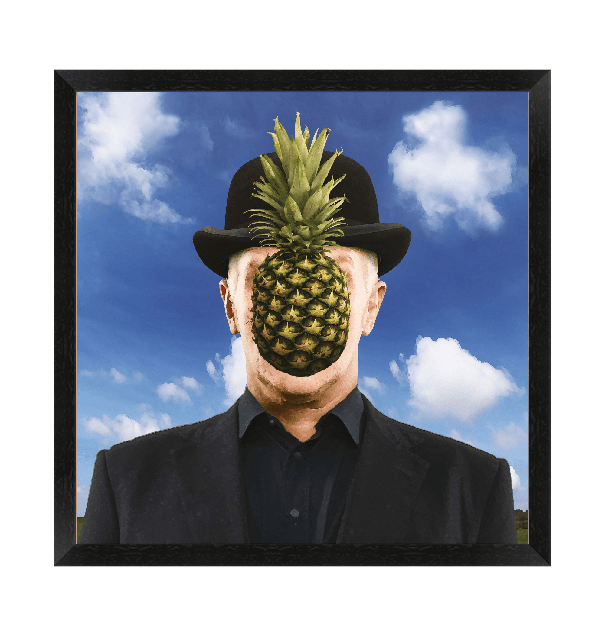 Black Frame Series 5 Framed Art Magritte Greg Davies