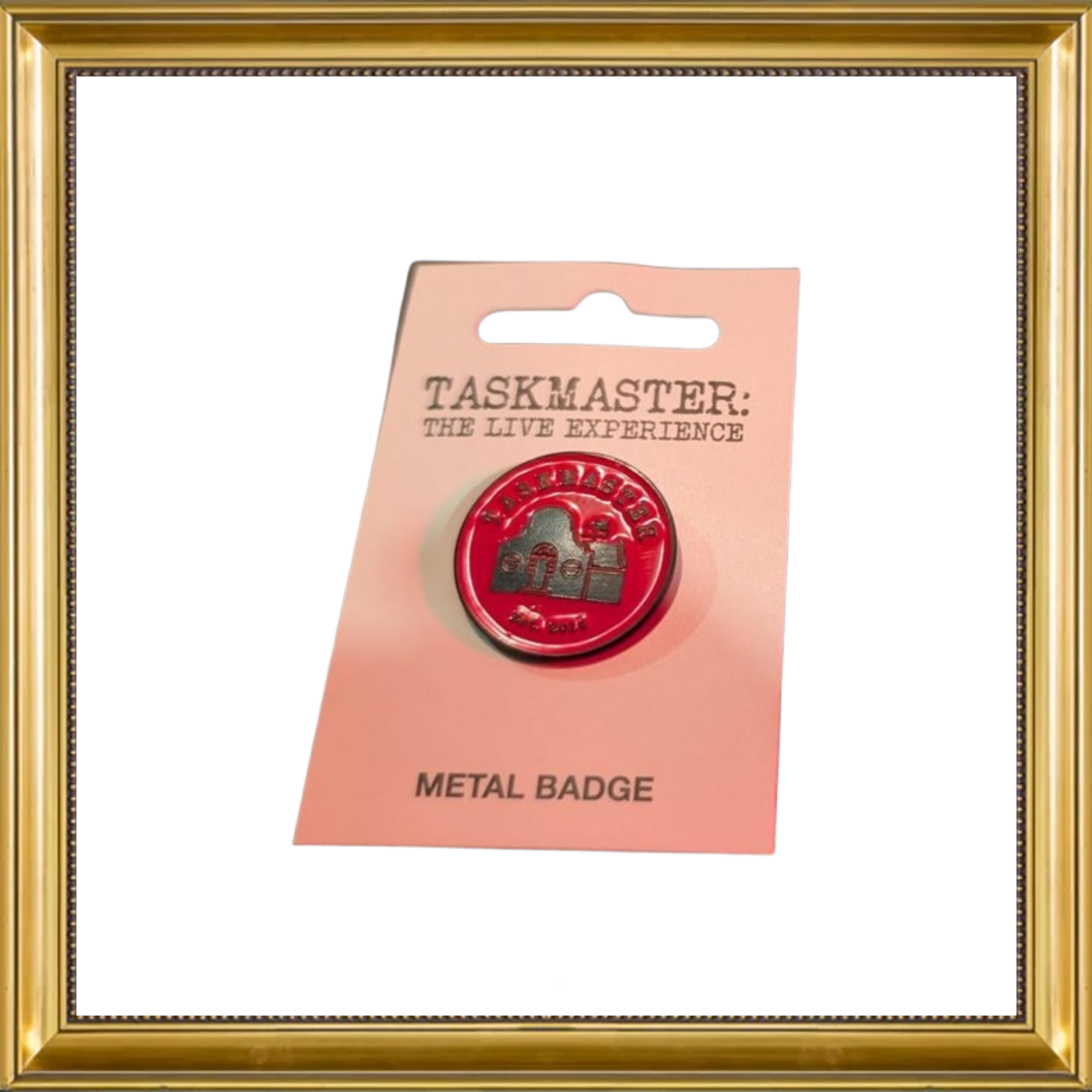 House Logo Pin Badge Taskmasterstore