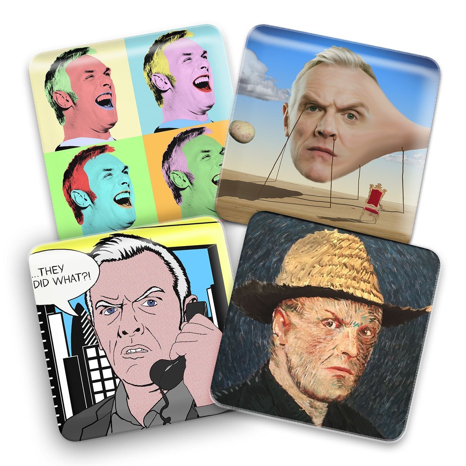 Series 1 - 4 Coasters (Pack of 4)