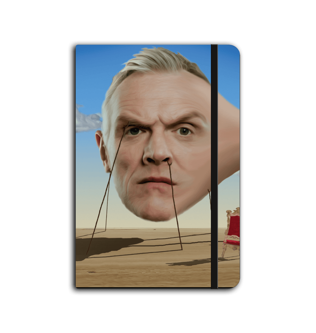 Series 2 Notebook Dali Greg Davies Taskmasterstore