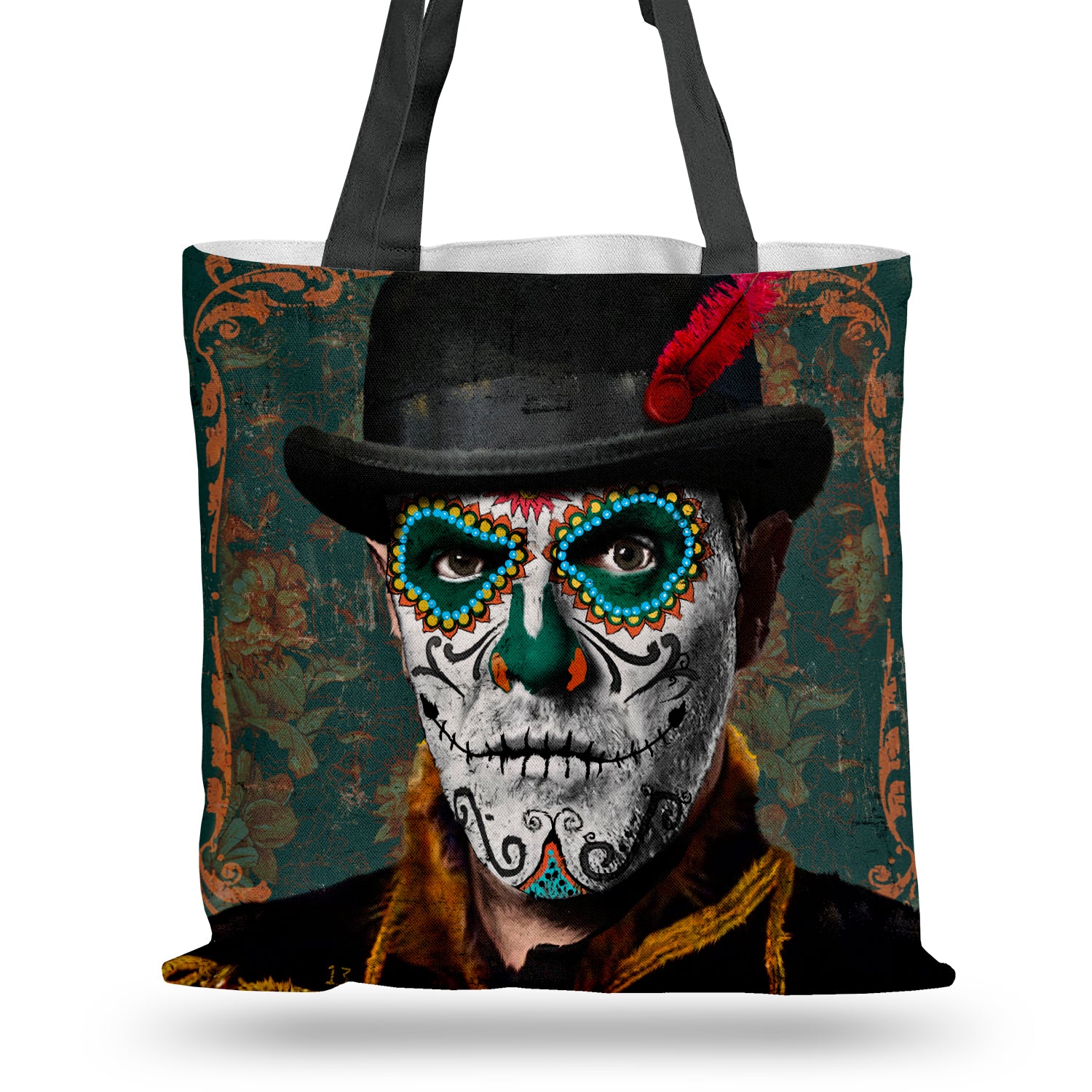 Day of the discount dead tote bags