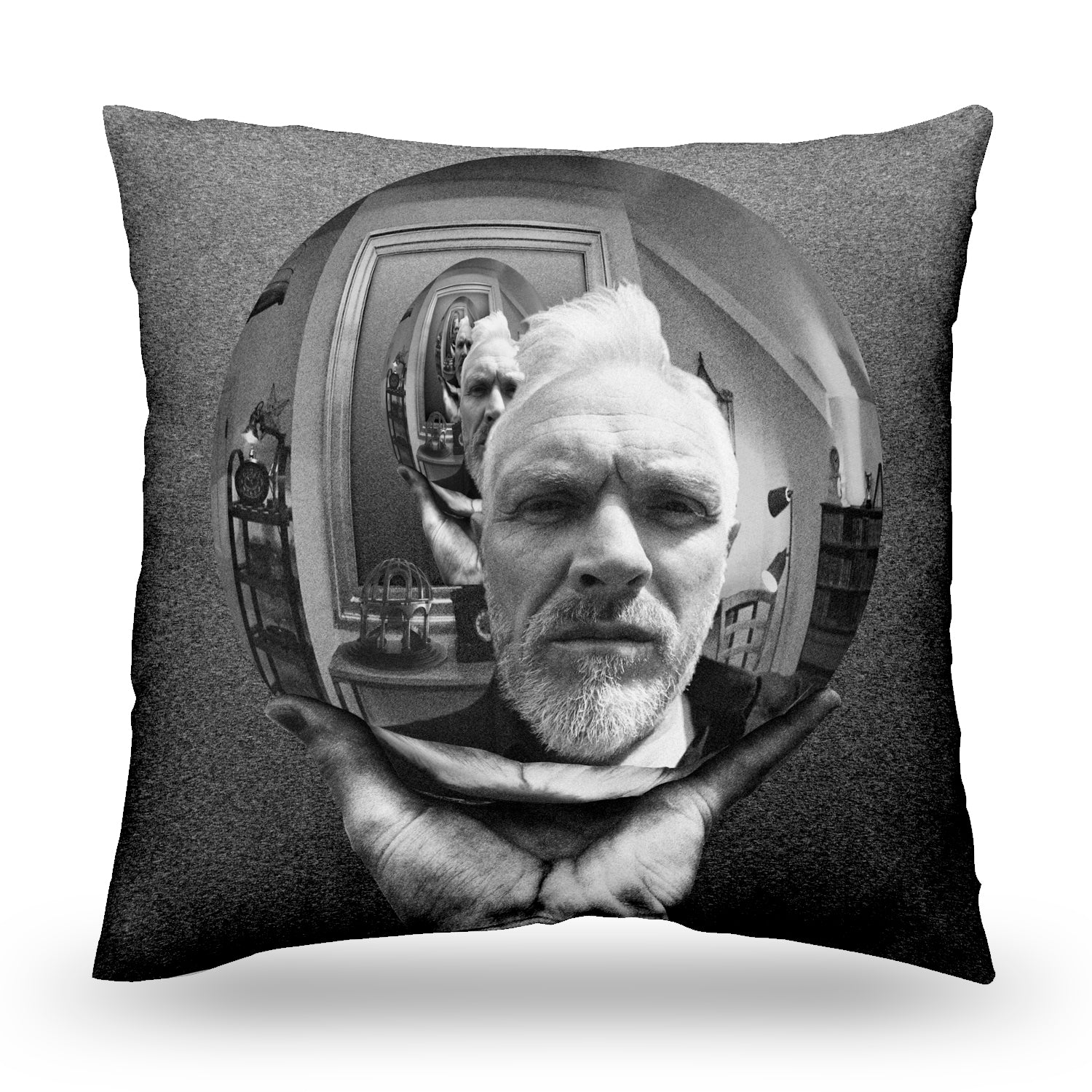 Series 6 Cushion M. C. Escher Greg Davies Taskmasterstore