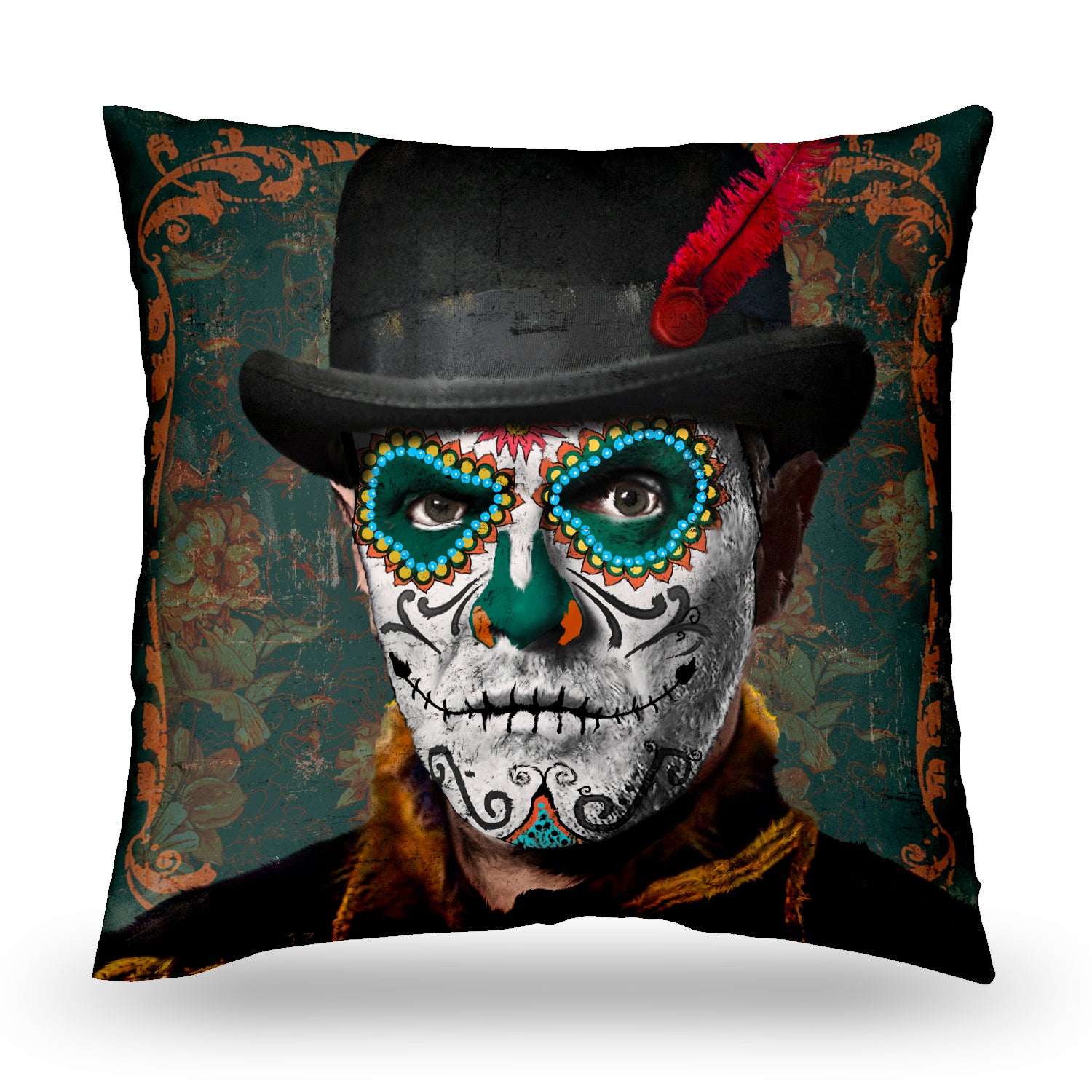 Series 13 Cushion Day of the Dead Greg Davies Taskmasterstore
