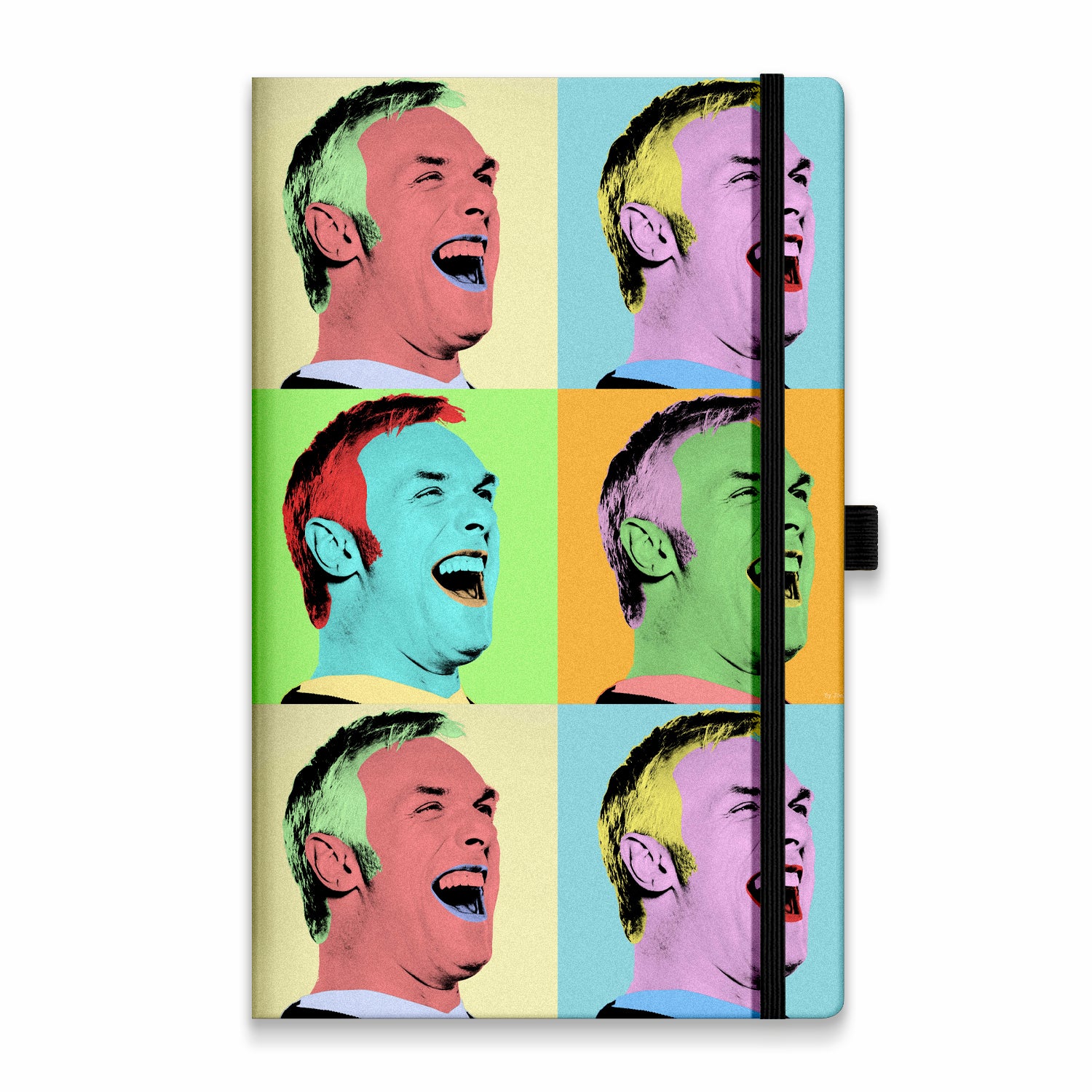 Series 1 Notebook Warhol Greg Davies Taskmasterstore