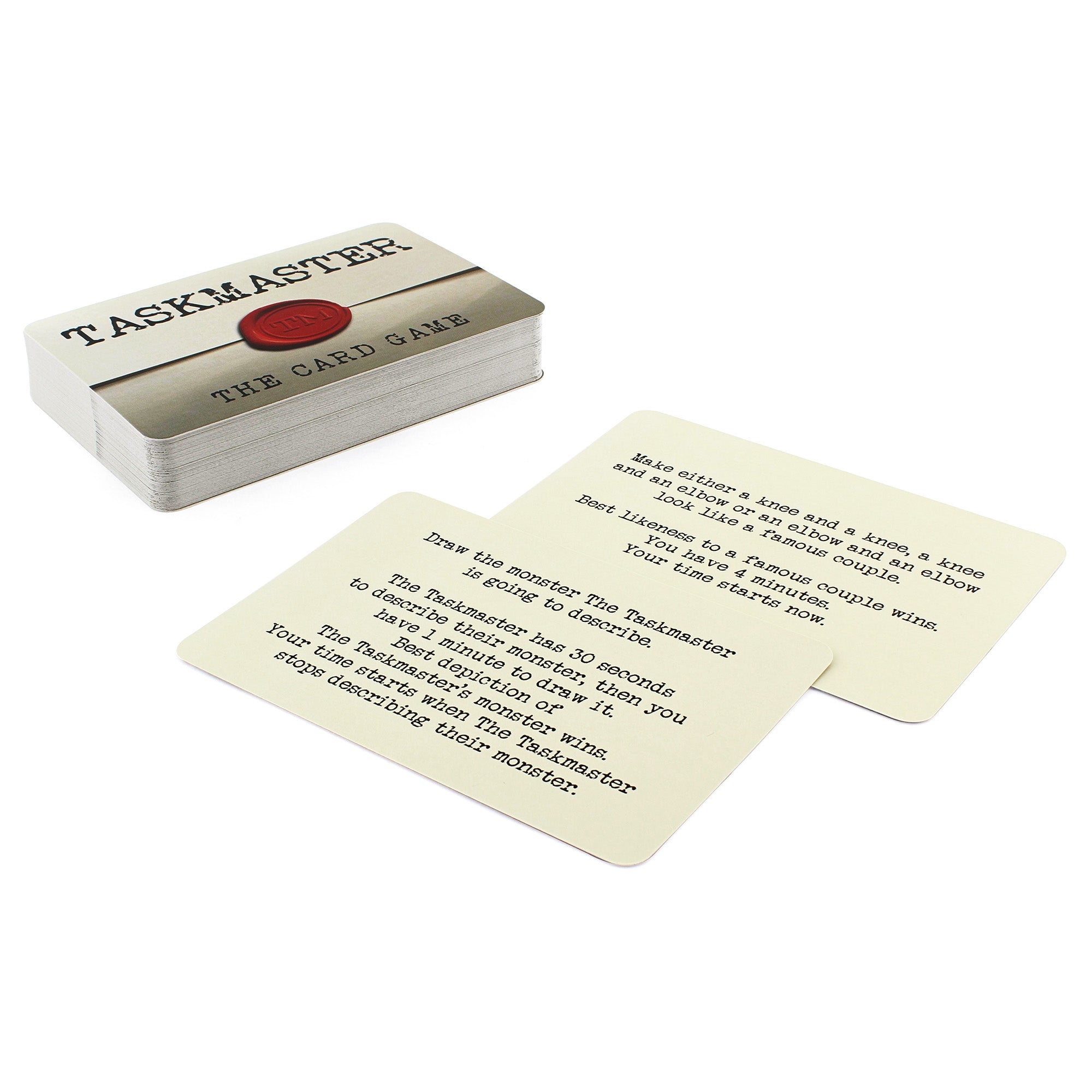 Taskmaster Card Game Taskmasterstore