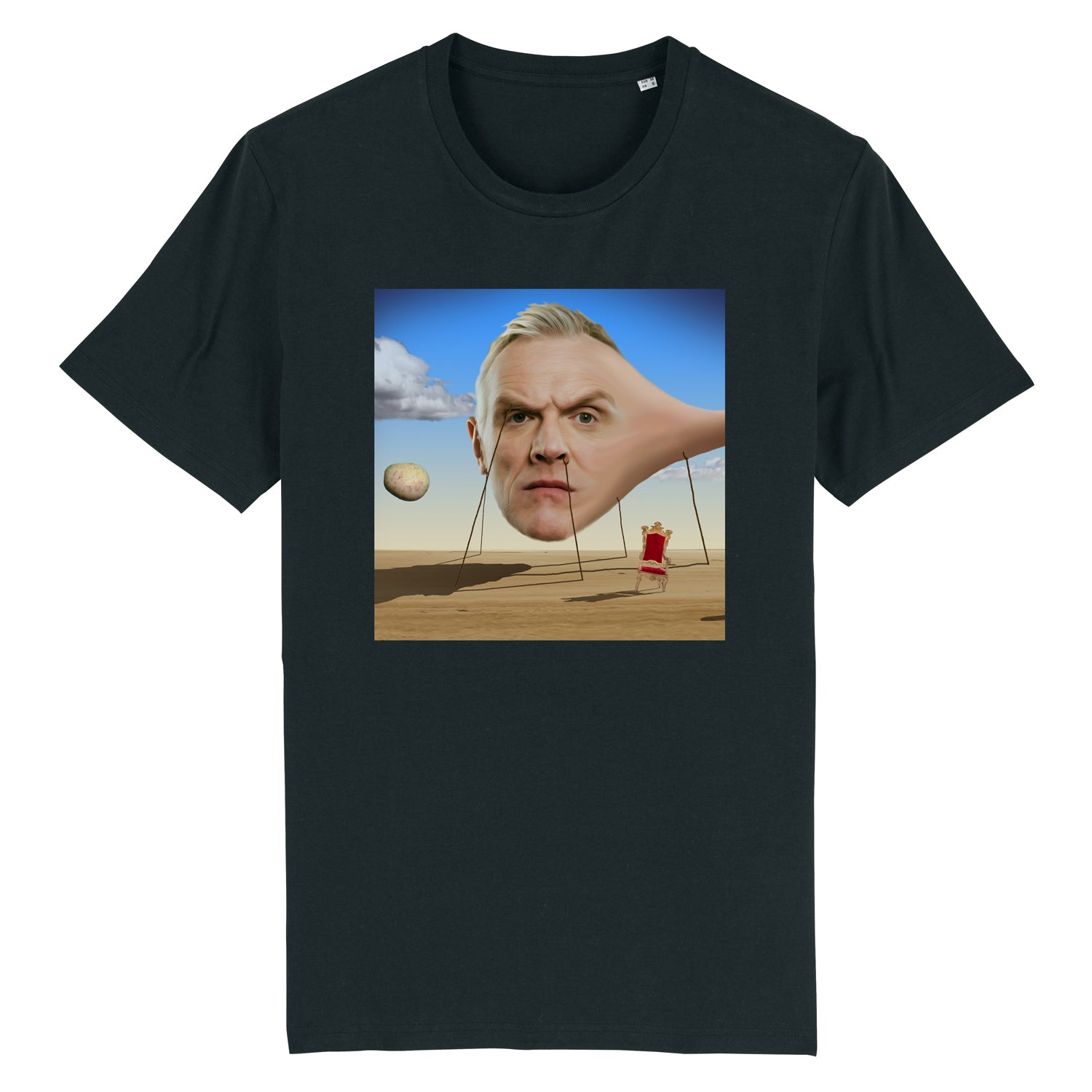 Series 2 T-Shirt Dali Greg Davies Taskmasterstore